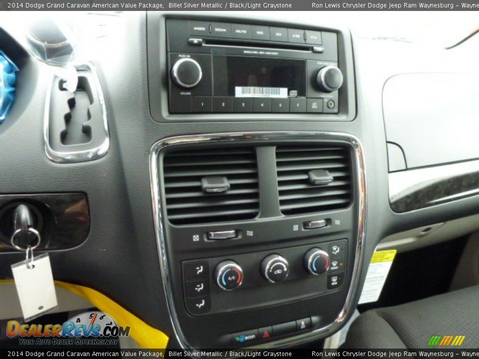 2014 Dodge Grand Caravan American Value Package Billet Silver Metallic / Black/Light Graystone Photo #19
