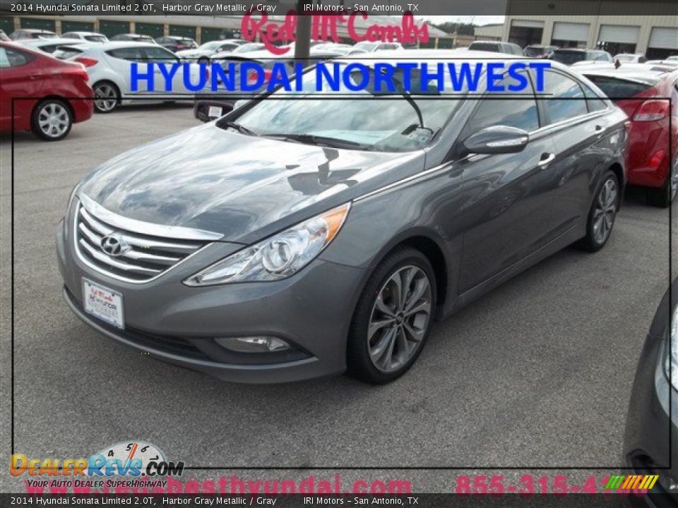 2014 Hyundai Sonata Limited 2.0T Harbor Gray Metallic / Gray Photo #1