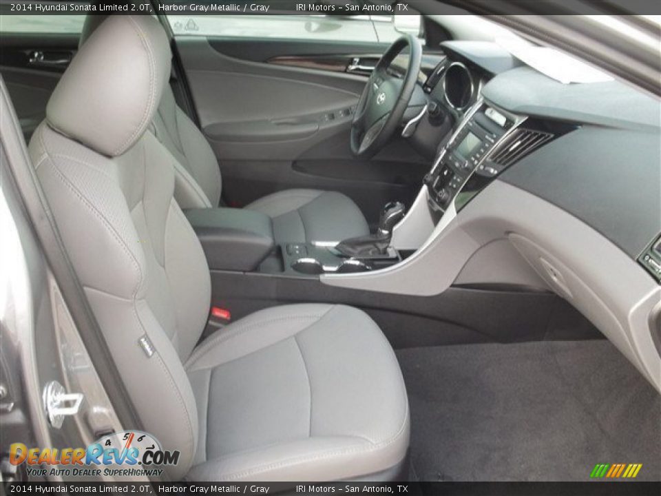 Front Seat of 2014 Hyundai Sonata Limited 2.0T Photo #4