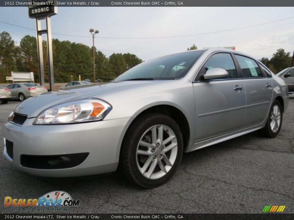 2012 Chevrolet Impala LTZ Silver Ice Metallic / Gray Photo #3