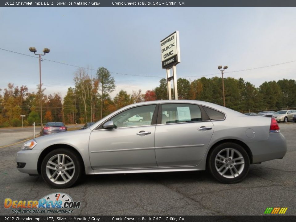 2012 Chevrolet Impala LTZ Silver Ice Metallic / Gray Photo #4