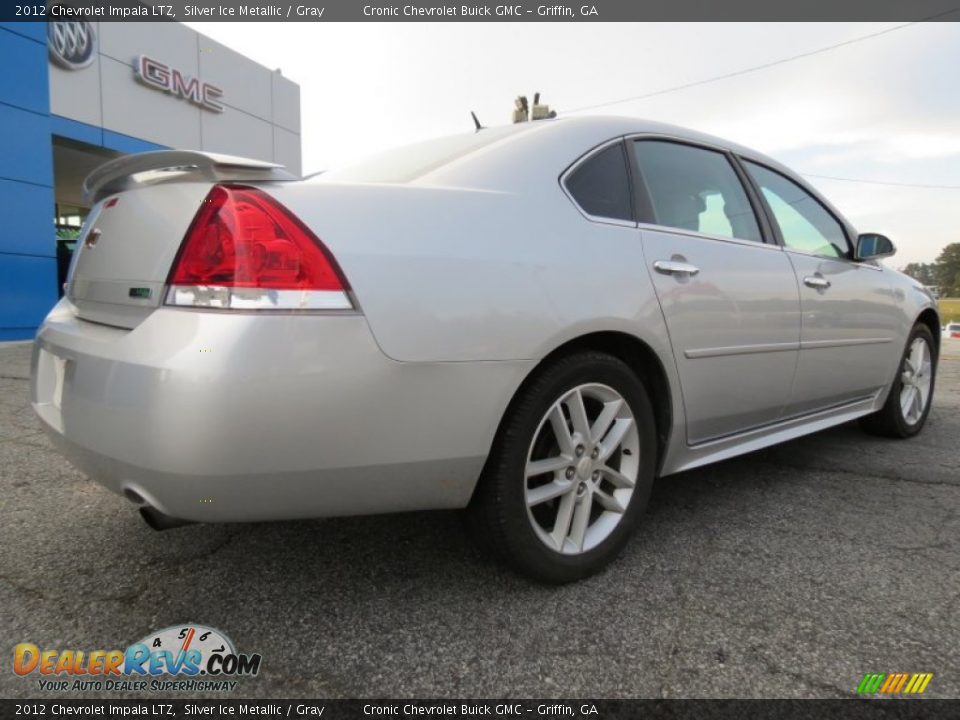 2012 Chevrolet Impala LTZ Silver Ice Metallic / Gray Photo #7