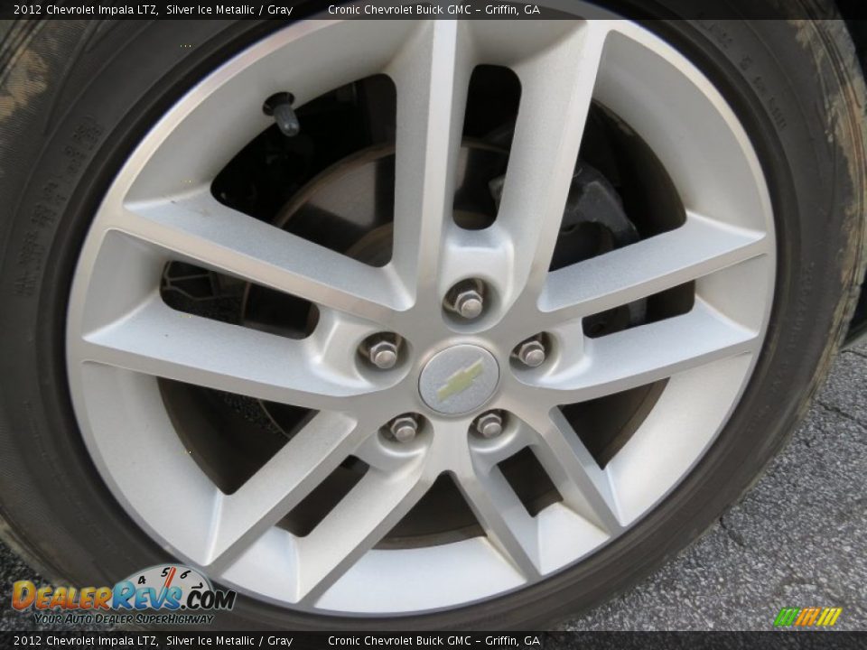 2012 Chevrolet Impala LTZ Silver Ice Metallic / Gray Photo #9