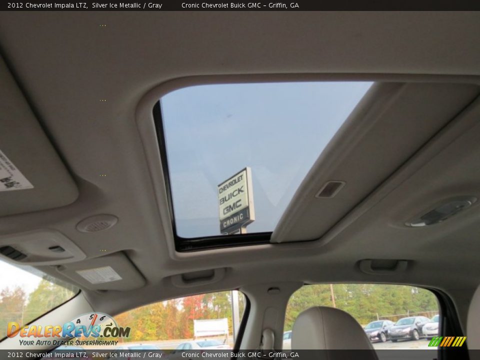 2012 Chevrolet Impala LTZ Silver Ice Metallic / Gray Photo #11