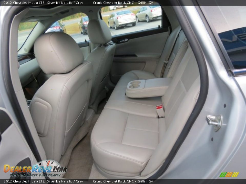 2012 Chevrolet Impala LTZ Silver Ice Metallic / Gray Photo #14