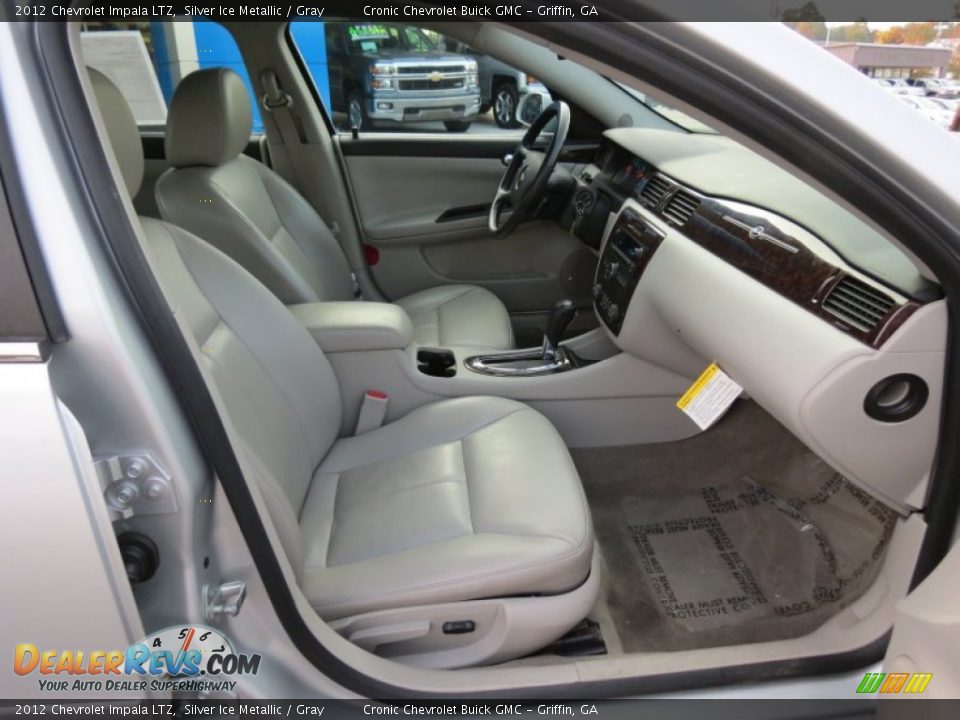 2012 Chevrolet Impala LTZ Silver Ice Metallic / Gray Photo #17