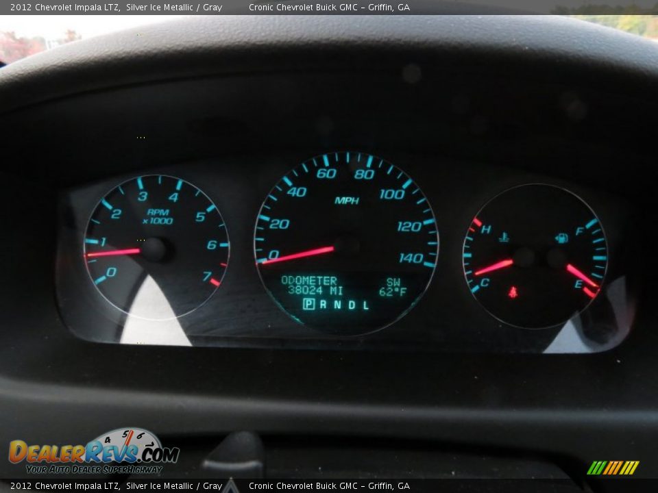 2012 Chevrolet Impala LTZ Silver Ice Metallic / Gray Photo #21