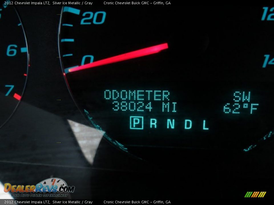 2012 Chevrolet Impala LTZ Silver Ice Metallic / Gray Photo #22