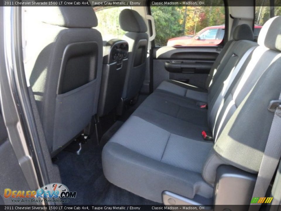 2011 Chevrolet Silverado 1500 LT Crew Cab 4x4 Taupe Gray Metallic / Ebony Photo #6
