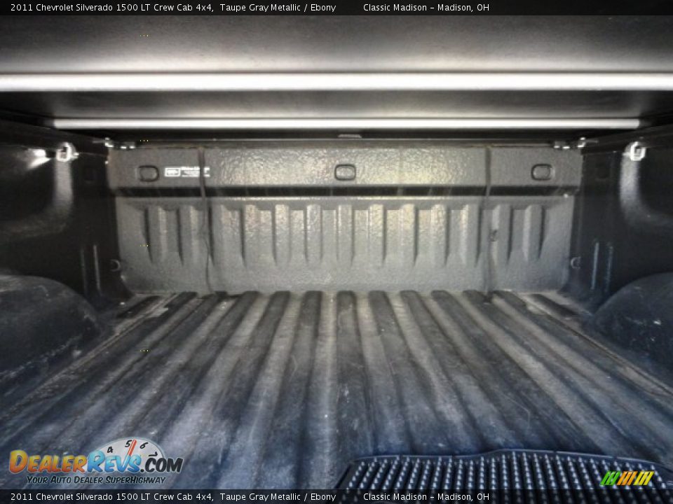 2011 Chevrolet Silverado 1500 LT Crew Cab 4x4 Taupe Gray Metallic / Ebony Photo #8