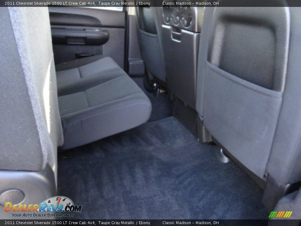 2011 Chevrolet Silverado 1500 LT Crew Cab 4x4 Taupe Gray Metallic / Ebony Photo #10