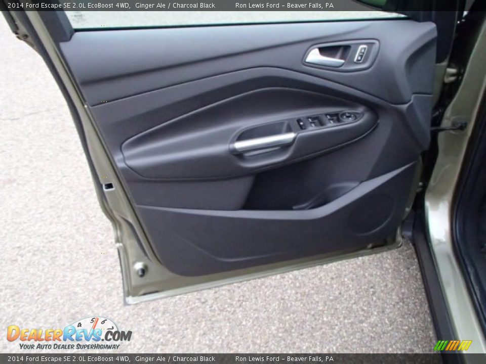 2014 Ford Escape SE 2.0L EcoBoost 4WD Ginger Ale / Charcoal Black Photo #11