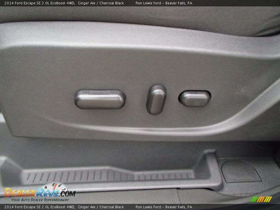 2014 Ford Escape SE 2.0L EcoBoost 4WD Ginger Ale / Charcoal Black Photo #15