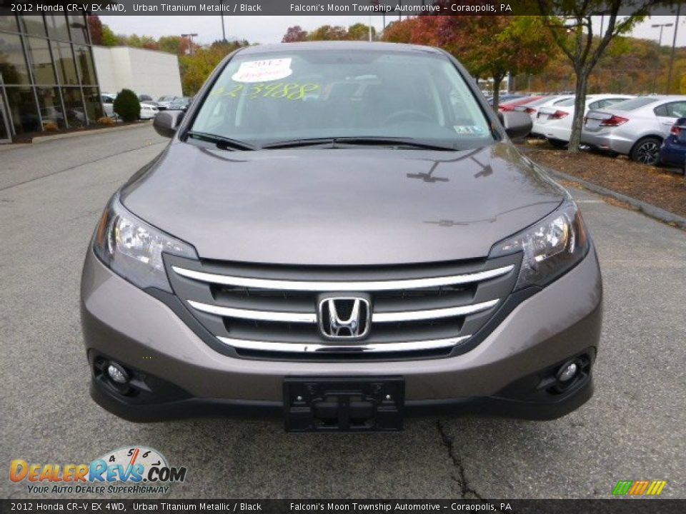 2012 Honda CR-V EX 4WD Urban Titanium Metallic / Black Photo #8