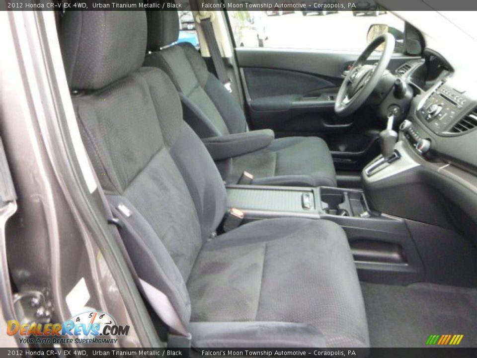 2012 Honda CR-V EX 4WD Urban Titanium Metallic / Black Photo #10