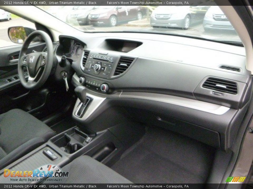 2012 Honda CR-V EX 4WD Urban Titanium Metallic / Black Photo #11