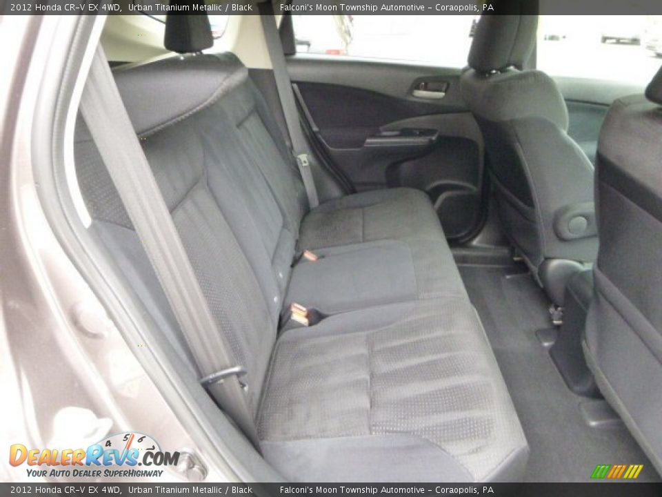 2012 Honda CR-V EX 4WD Urban Titanium Metallic / Black Photo #13