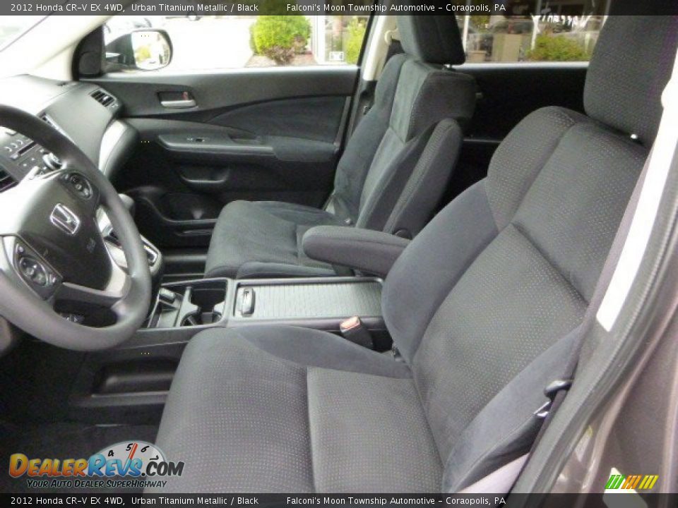 2012 Honda CR-V EX 4WD Urban Titanium Metallic / Black Photo #15