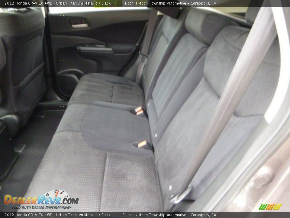 2012 Honda CR-V EX 4WD Urban Titanium Metallic / Black Photo #16