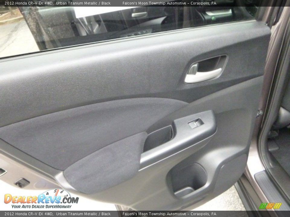 2012 Honda CR-V EX 4WD Urban Titanium Metallic / Black Photo #18