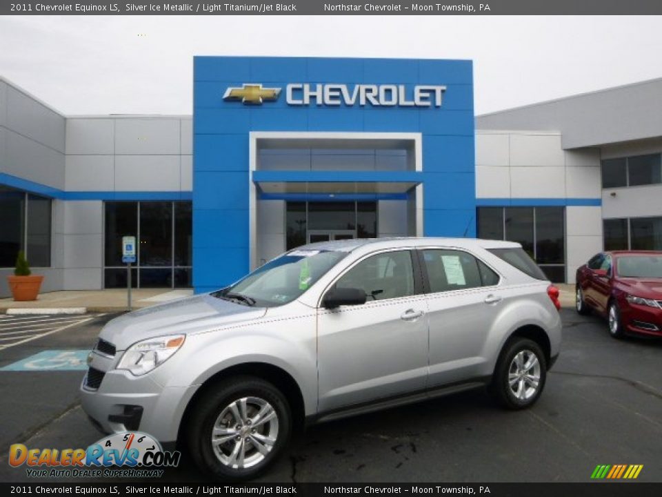 2011 Chevrolet Equinox LS Silver Ice Metallic / Light Titanium/Jet Black Photo #1