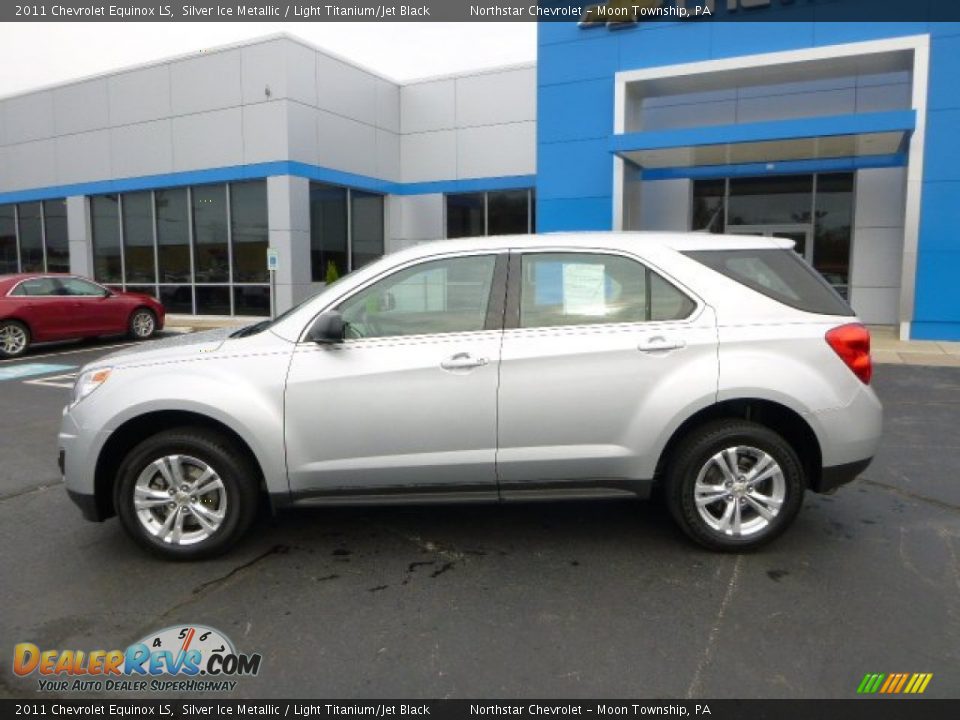 2011 Chevrolet Equinox LS Silver Ice Metallic / Light Titanium/Jet Black Photo #2