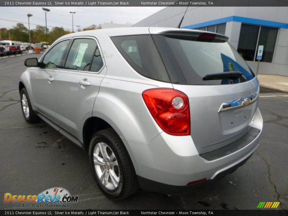 2011 Chevrolet Equinox LS Silver Ice Metallic / Light Titanium/Jet Black Photo #3