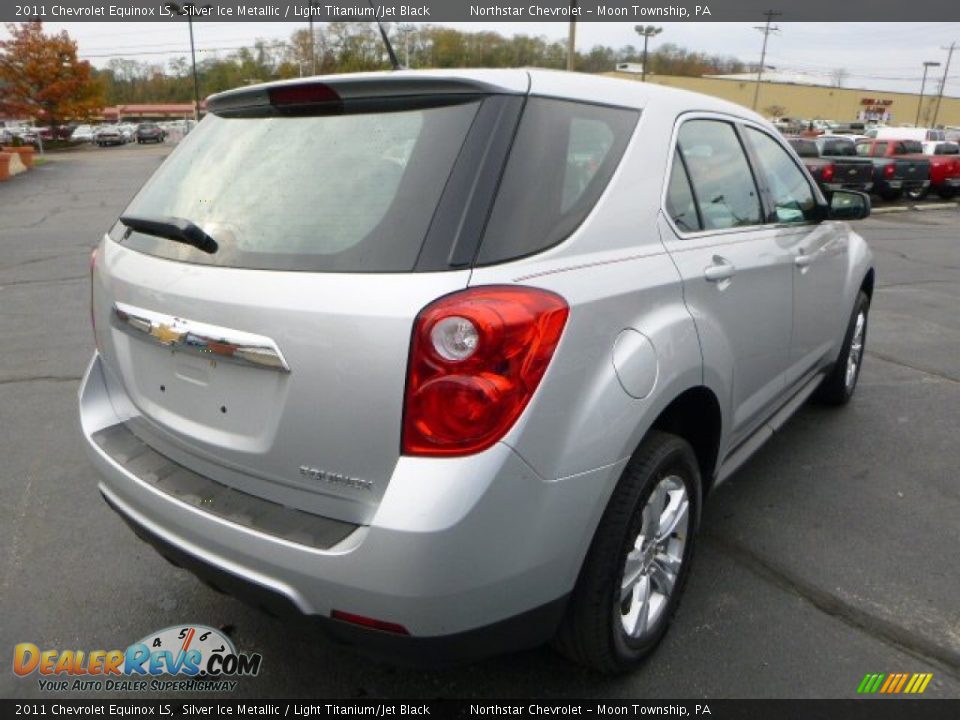 2011 Chevrolet Equinox LS Silver Ice Metallic / Light Titanium/Jet Black Photo #5