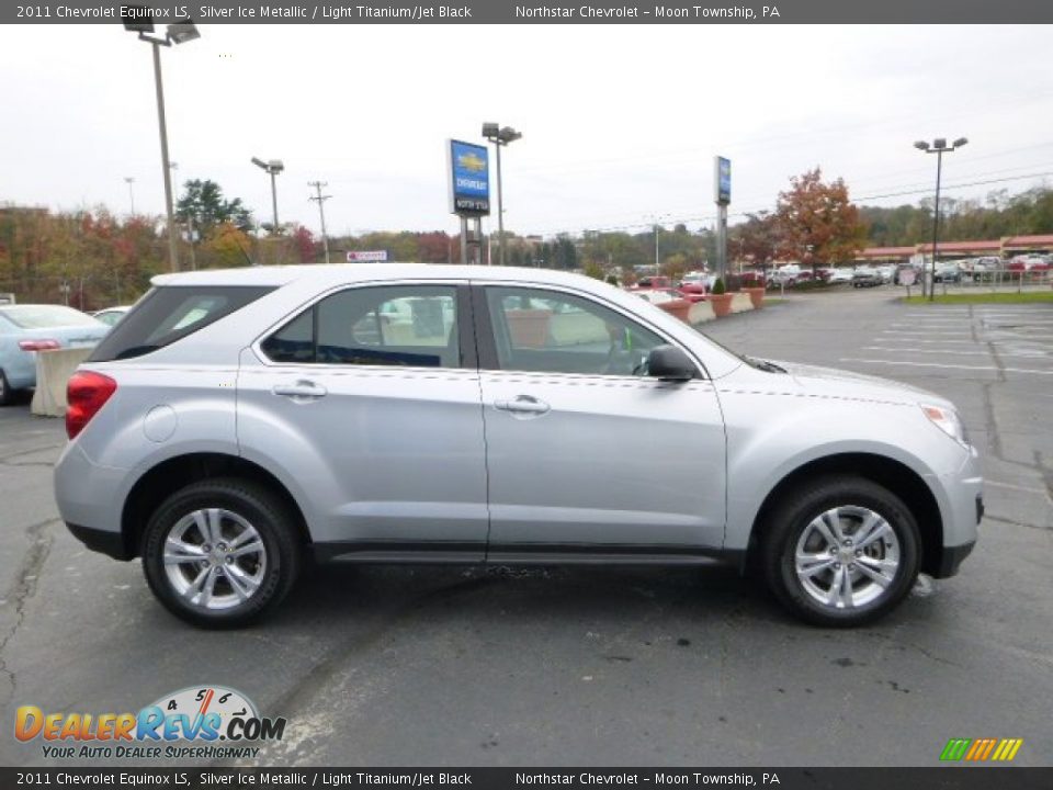2011 Chevrolet Equinox LS Silver Ice Metallic / Light Titanium/Jet Black Photo #6
