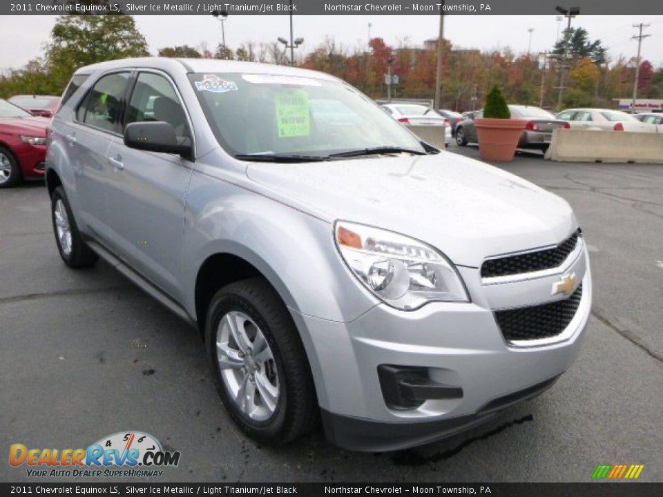 2011 Chevrolet Equinox LS Silver Ice Metallic / Light Titanium/Jet Black Photo #7