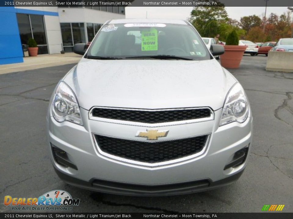 2011 Chevrolet Equinox LS Silver Ice Metallic / Light Titanium/Jet Black Photo #8