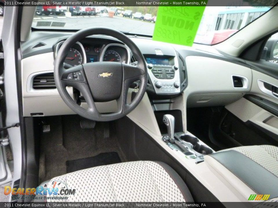 2011 Chevrolet Equinox LS Silver Ice Metallic / Light Titanium/Jet Black Photo #12