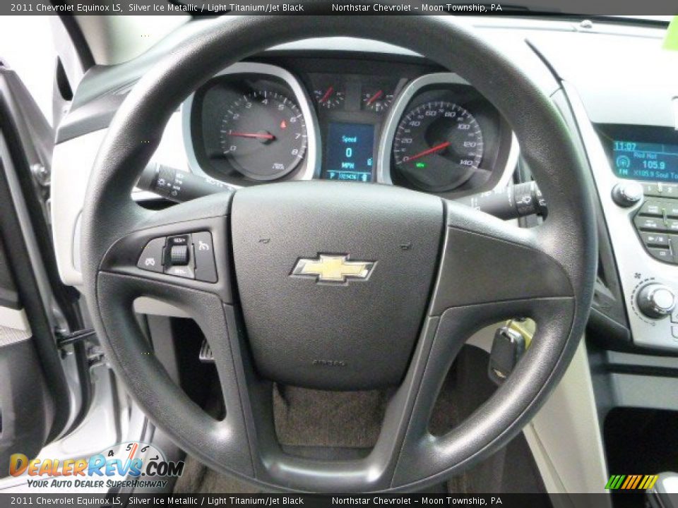 2011 Chevrolet Equinox LS Silver Ice Metallic / Light Titanium/Jet Black Photo #17