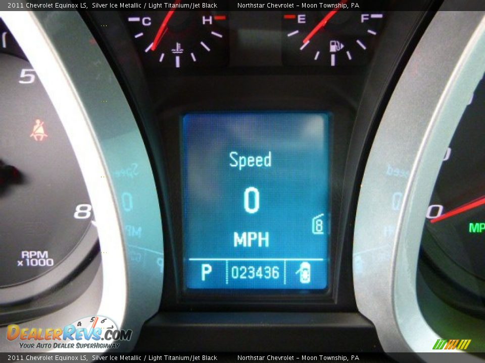 2011 Chevrolet Equinox LS Silver Ice Metallic / Light Titanium/Jet Black Photo #20