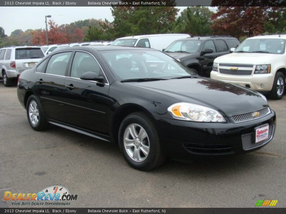 2013 Chevrolet Impala LS Black / Ebony Photo #3