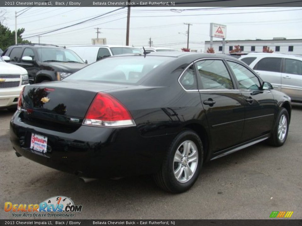 2013 Chevrolet Impala LS Black / Ebony Photo #4