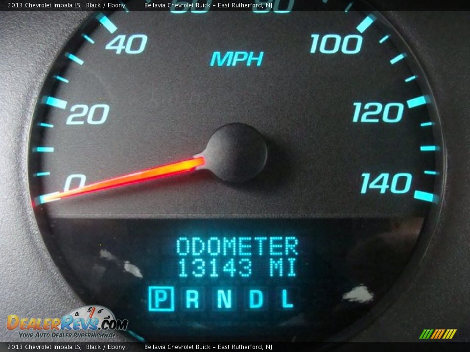 2013 Chevrolet Impala LS Black / Ebony Photo #10