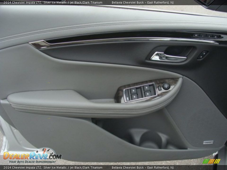 2014 Chevrolet Impala LTZ Silver Ice Metallic / Jet Black/Dark Titanium Photo #6