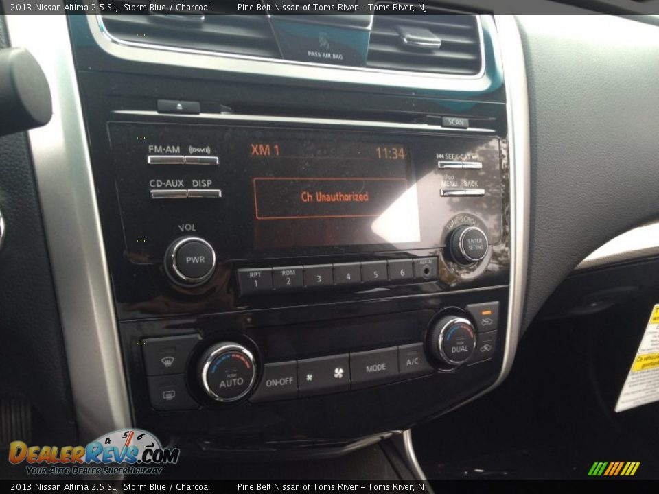 2013 Nissan Altima 2.5 SL Storm Blue / Charcoal Photo #13