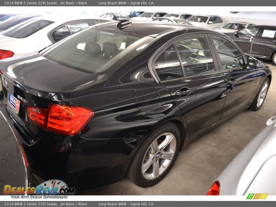 2014 BMW 3 Series 328i Sedan Jet Black / Black Photo #3