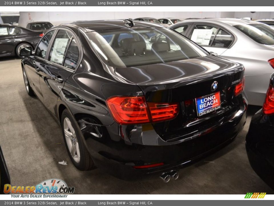 2014 BMW 3 Series 328i Sedan Jet Black / Black Photo #4