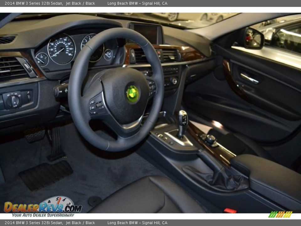 2014 BMW 3 Series 328i Sedan Jet Black / Black Photo #6