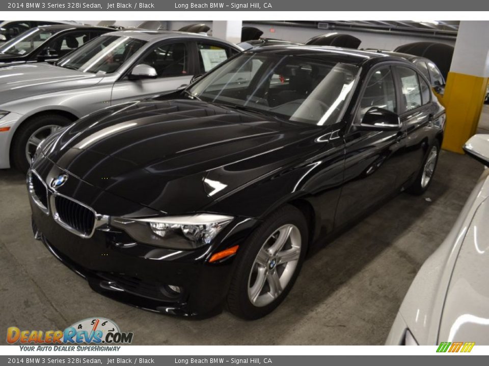 2014 BMW 3 Series 328i Sedan Jet Black / Black Photo #9