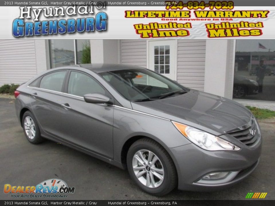 2013 Hyundai Sonata GLS Harbor Gray Metallic / Gray Photo #1