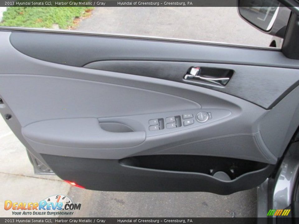 2013 Hyundai Sonata GLS Harbor Gray Metallic / Gray Photo #6