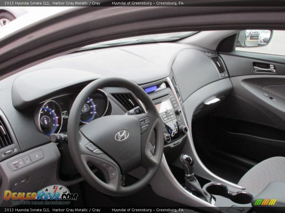 2013 Hyundai Sonata GLS Harbor Gray Metallic / Gray Photo #7
