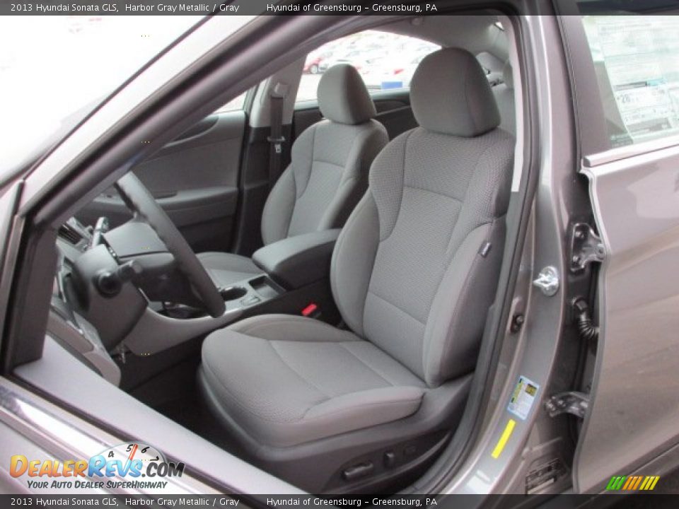 2013 Hyundai Sonata GLS Harbor Gray Metallic / Gray Photo #8