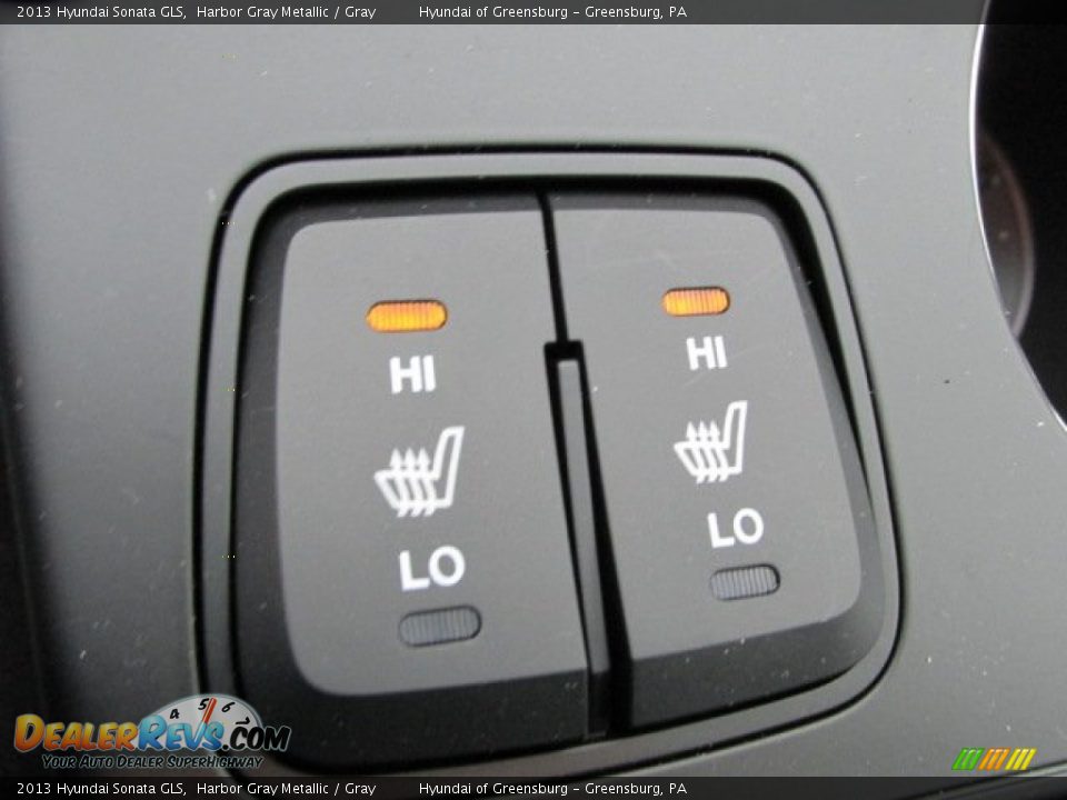 2013 Hyundai Sonata GLS Harbor Gray Metallic / Gray Photo #11