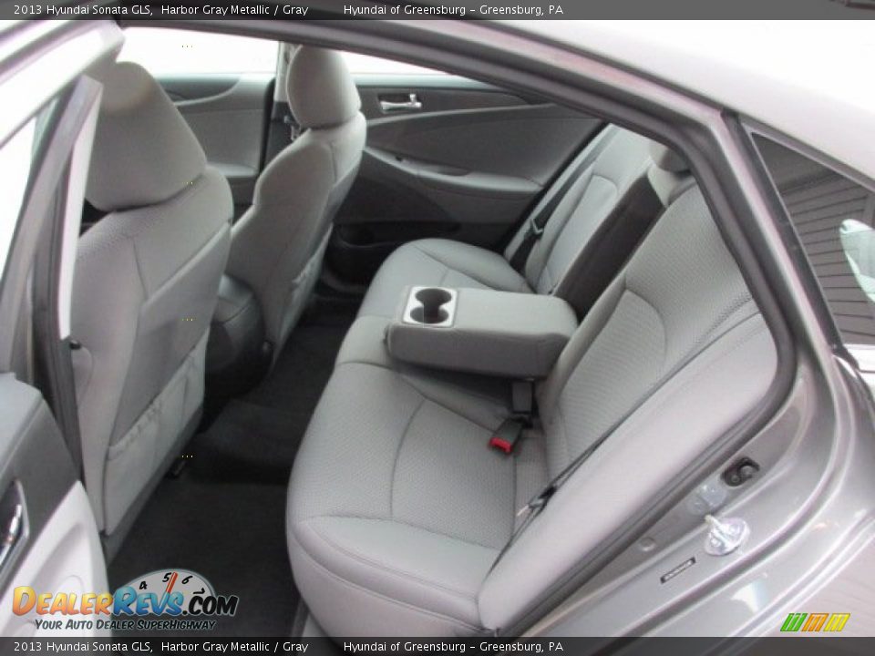 2013 Hyundai Sonata GLS Harbor Gray Metallic / Gray Photo #14