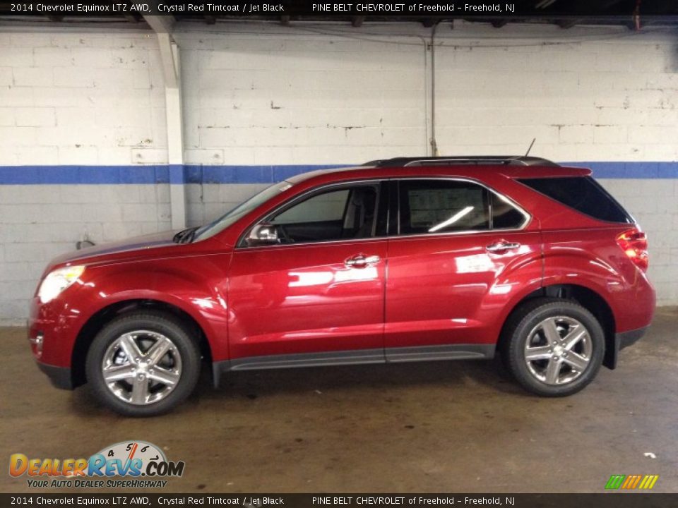 Crystal Red Tintcoat 2014 Chevrolet Equinox LTZ AWD Photo #3